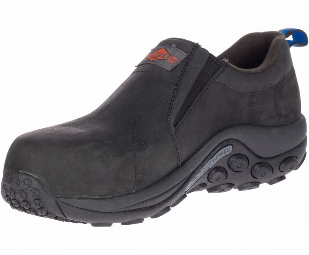 Discount Merrell Work Shoes - Merrell Men's Jungle Moc Leather Comp Toe ...